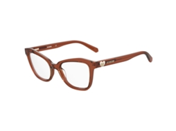 Armação de óculos de grau feminino Love Moschino Mol604-fmpf218 (acetato - ocre - Ø 52 mm)
