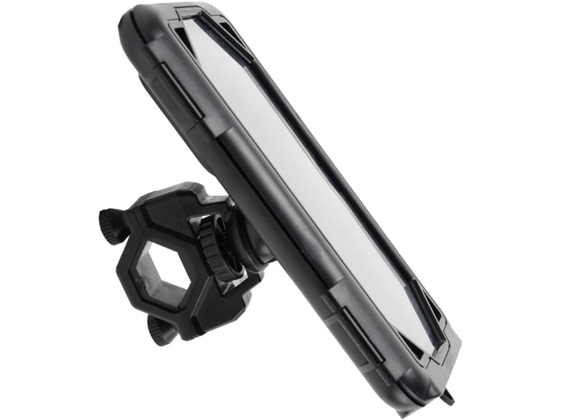 Suporte Para Celular À Prova D'água Para Motocicleta, Em Abs E Metal, Com Ângulo Ajustável E Compatível.