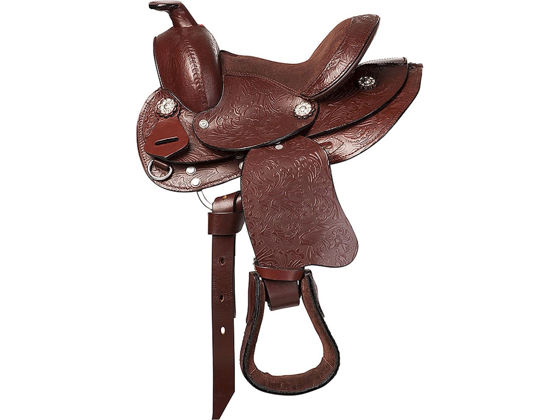 Sela Topeka Western Castanho 13´´WESTRIDE