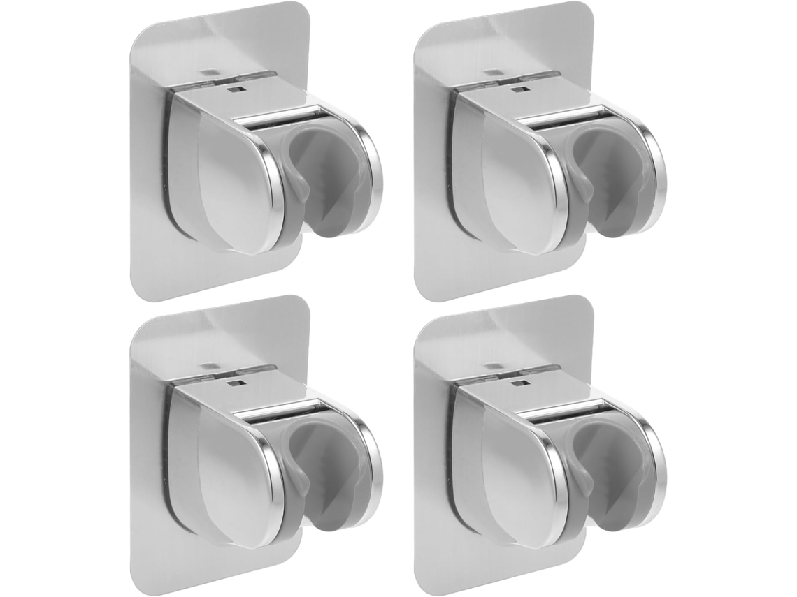 Suporte Para Chuveiro De 4 Peças, Base De Chuveiro Para Montagem Na Parede, Sem Necessidade De Furar Gokoco