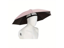 Guarda chuva Dobrável Estilo Chapéu À Prova de Vento com Diâmetro 69 Cm e Design Moderno Folhas Carvalho, Multifunções, Doméstico STELASPLEN