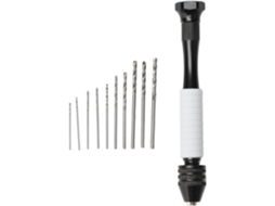 Conjunto De Brocas Artesanais, 10 Peças Diferentes Diâmetros, Abs E