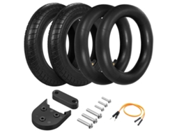 Conjunto Business de Pneus Internos e Externos 10x2.0 com Apoio de Rodapé para Xiaomi M365 Scooter Elétrico