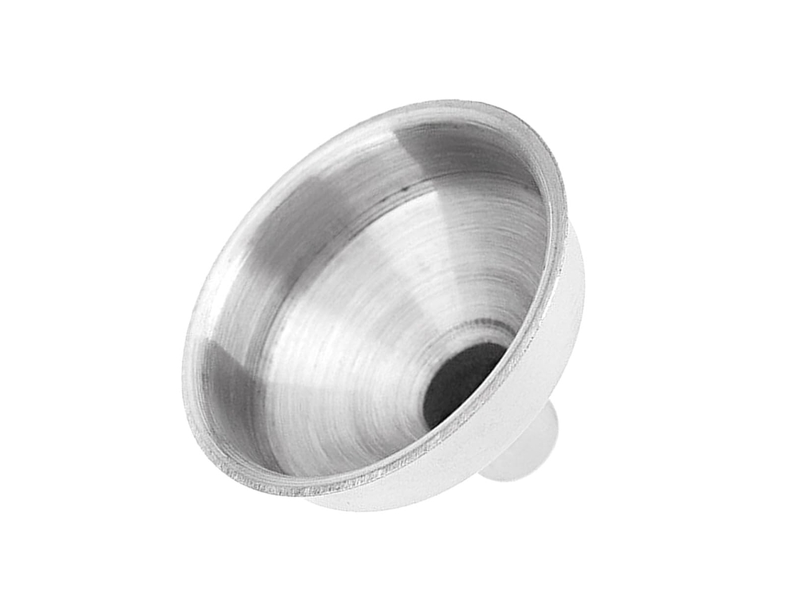 Conjunto De 6 Mini Funis Aço Inoxidável Para Garrafas E Frascos