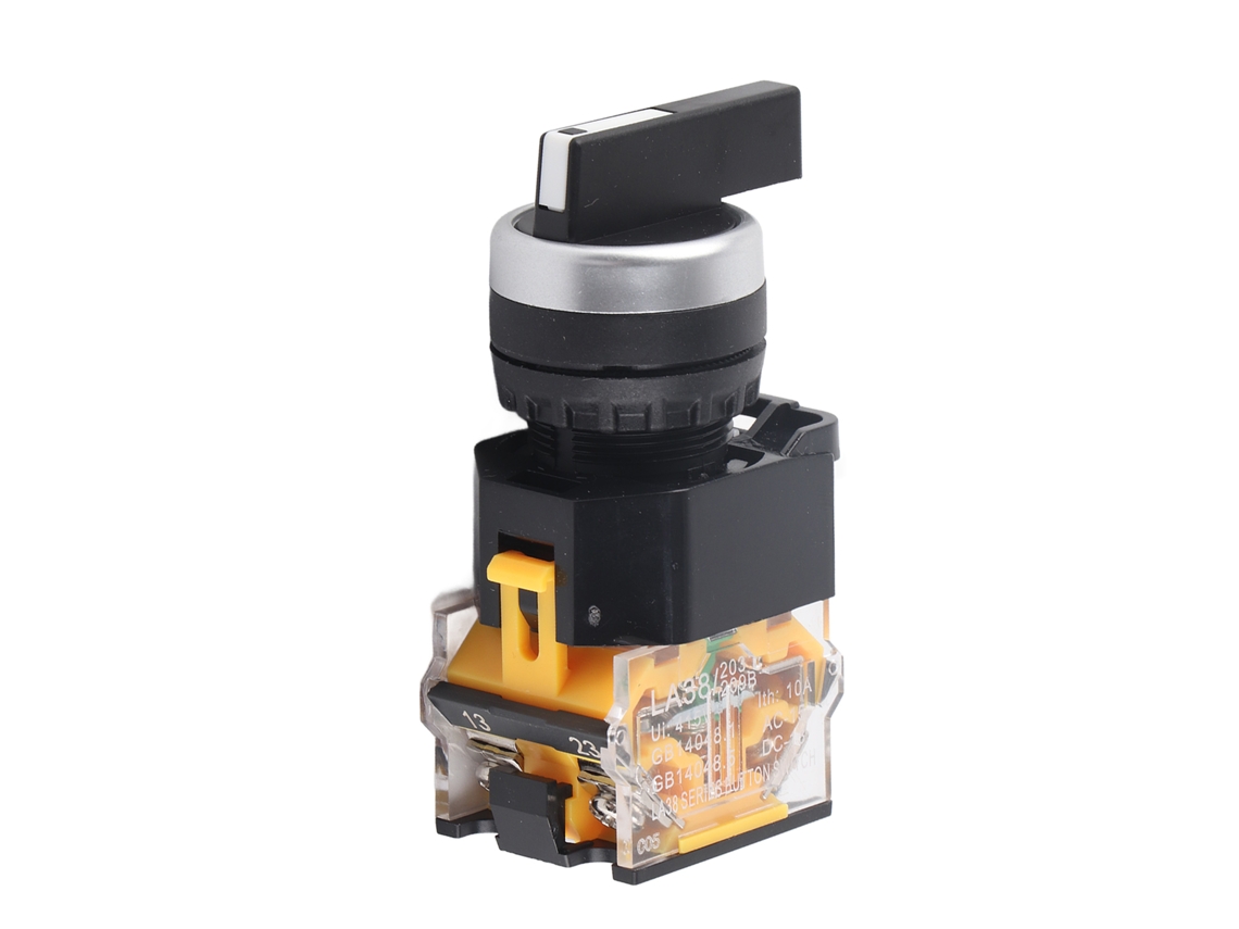 Interruptor Rotativo Seletor 3 Posições 22mm Alça Longa