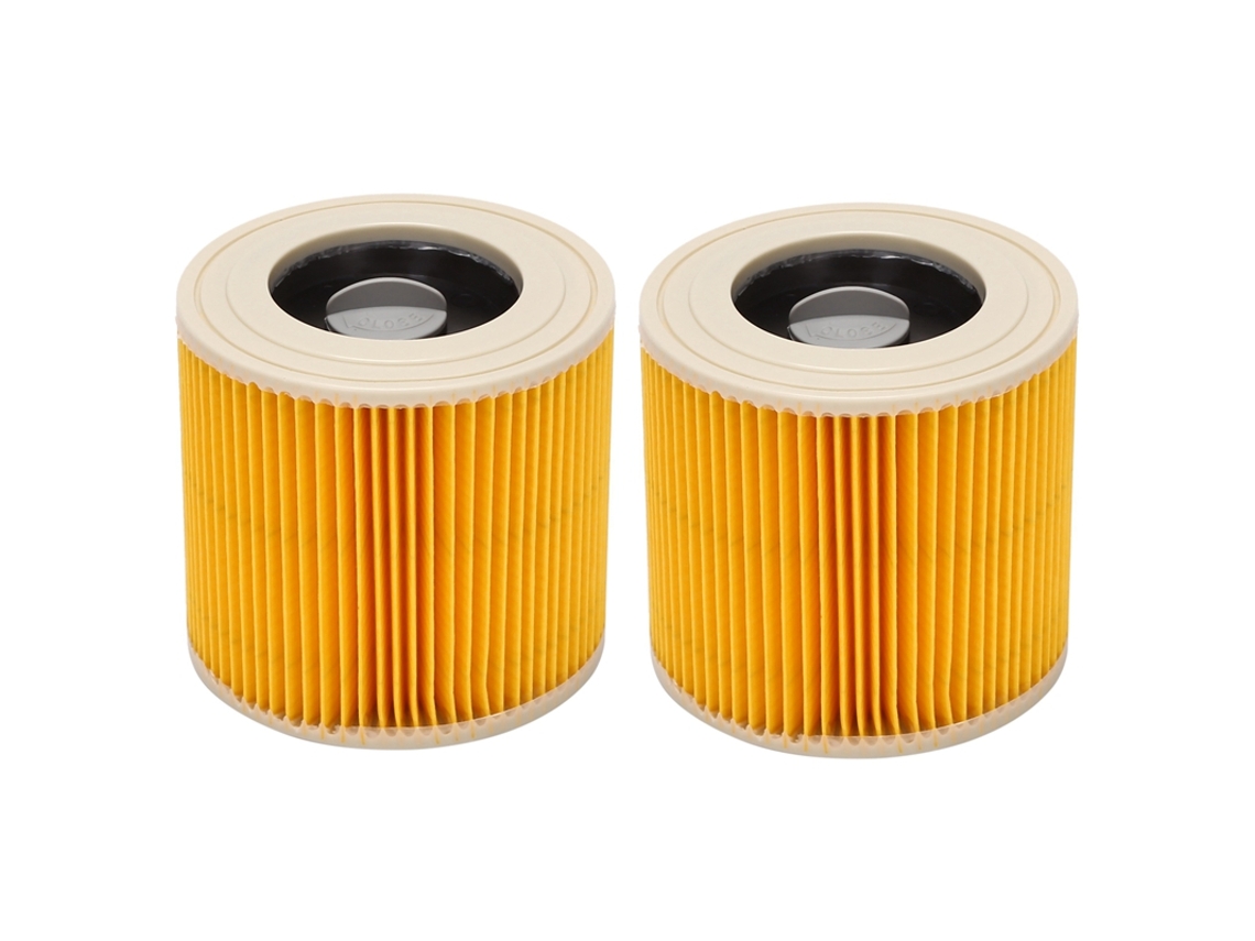 2x sacos de filtros de poeira de ar de substituição de qualidade para cartucho karcher filtro hepa wd2250 wd3.200 mv2 mv3 wd3