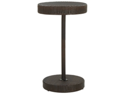 Garden Table, Garden Tables Vidaxl Marrom Rattan / Vime (60.5 X 106 Cm)