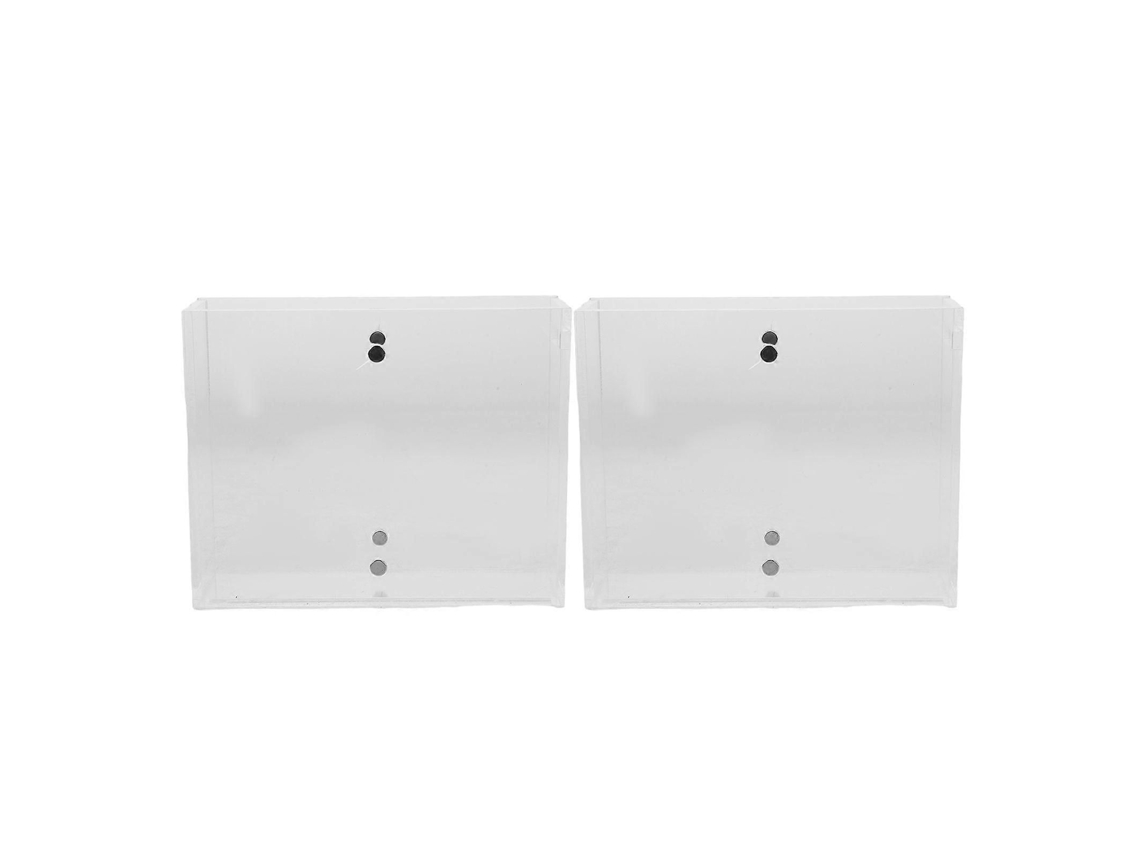 Organizador De Fita Adesiva Dupla Face Washi (2 Unidades): Dispensador Transparente Em Acrílico Para Guardar A Desiva Face, Ideal