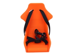 Vlrla-portabebés De Muñeca Para Bicicleta Delantera Plegable Con Correa Ajustable Plástico Naranja