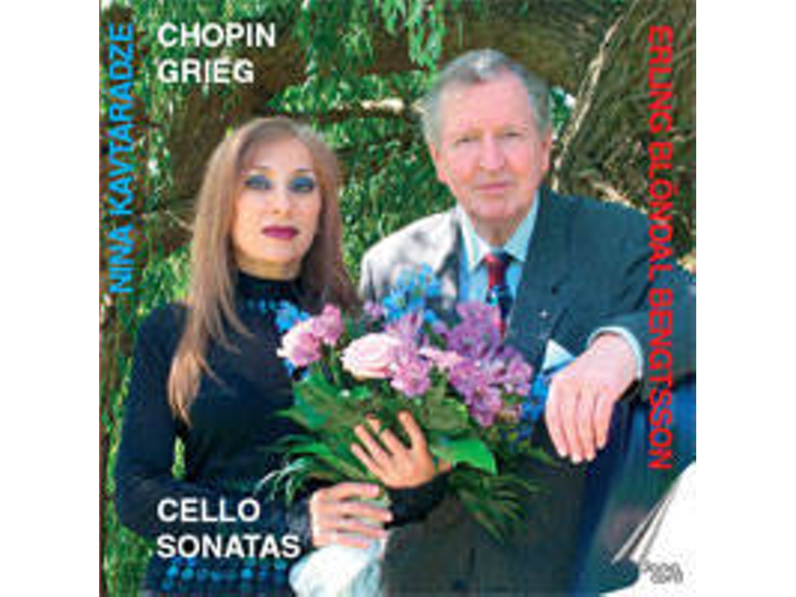 CD Chopin / Grieg, Nina Kavtaradze, Erling Blöndal Bengtsson - Cello Sonatas (1CDs)