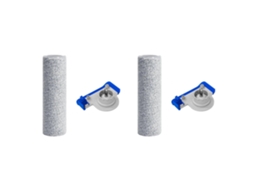 2x Roller Brush Cap and Roller Mop for Ecovacs Deebot X9 Pro Omni / X9 Pro Vacuum