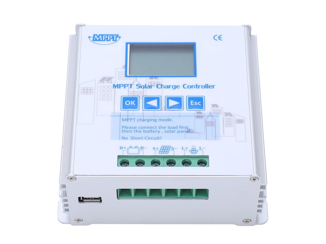 Controlador Solar Automático Laxiscreed Com Função Pv E Mppt Para Carregamento Eficiente De Painéis Solares