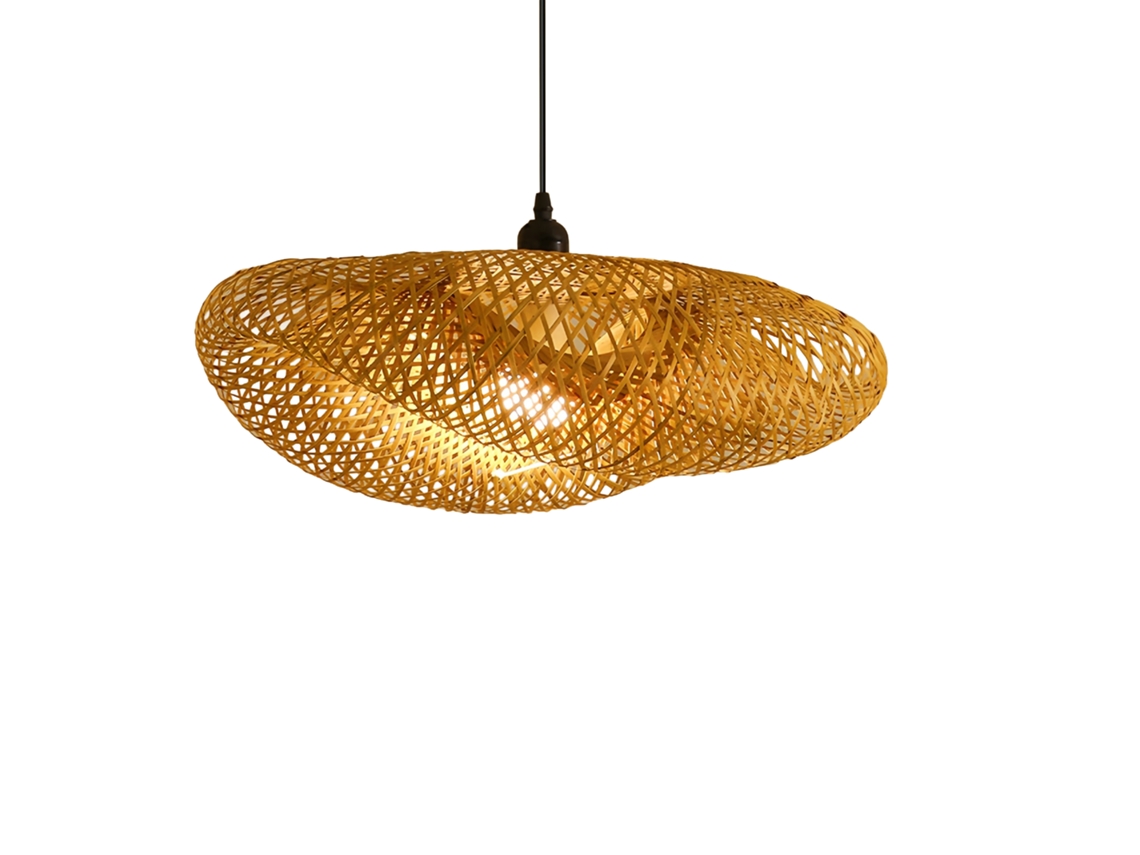 Laxiscreed Candeeiro De Teto Em Bambu Para Restaurantes Estilo Oriental, Design Elegante E Sofisticado
