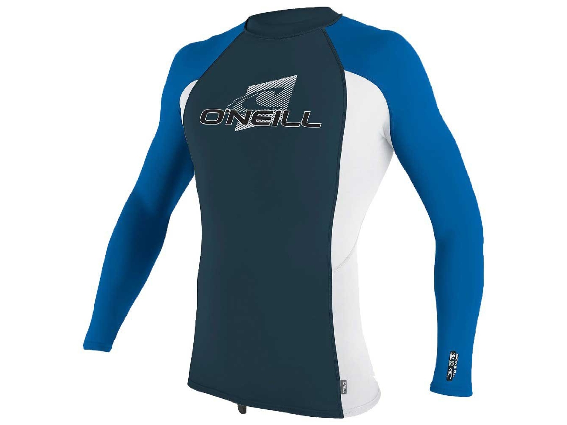Rashguard Manga Comprida Junior Premium Skins Azul 16 Yearso´Neill Wetsuits
