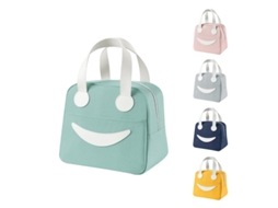 1 Bolsa Térmica Portátil Verde para Almoço, Mini Bolsa para Almoço BRILVIBERA