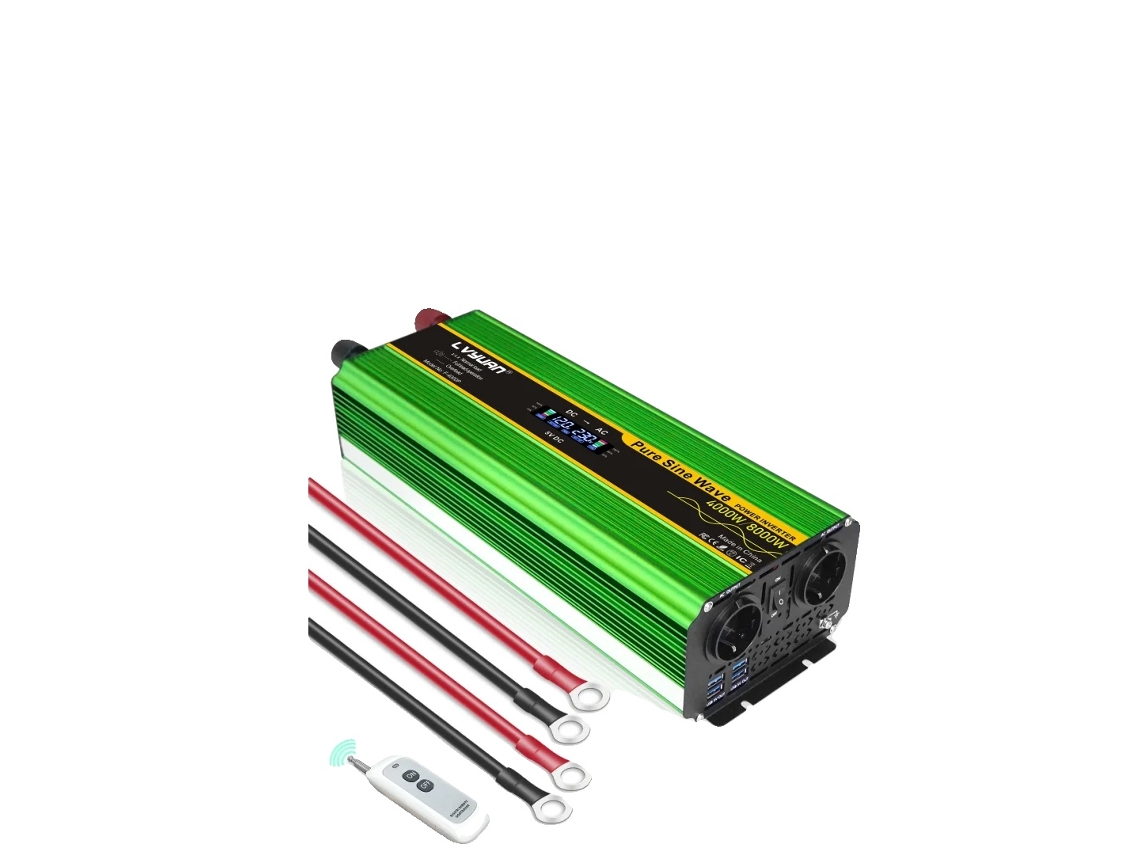 Inversor, Onda Senoidal Pura, Alta Capacidade De Potência, 12v-220v-8000w