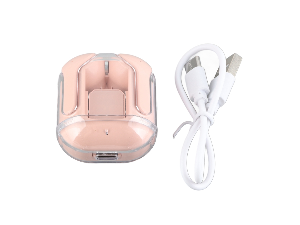 Fones Bluetooth LAXISCREED Cancelamento Ruído Rosa