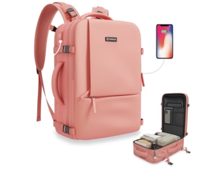 Mochila de Viagem em Cabine Explorer B40 NUMADA 40X20X25Cm 20L Rosa