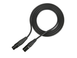 Cabo Lurelia XLR Macho/Fêmea de 3 Pinos, para Microfones, Mixer, Amplificador e Colunas Ativas