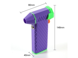 Secador de Cabelo Sem Fio Portátil de Alta Potência 110000rpm