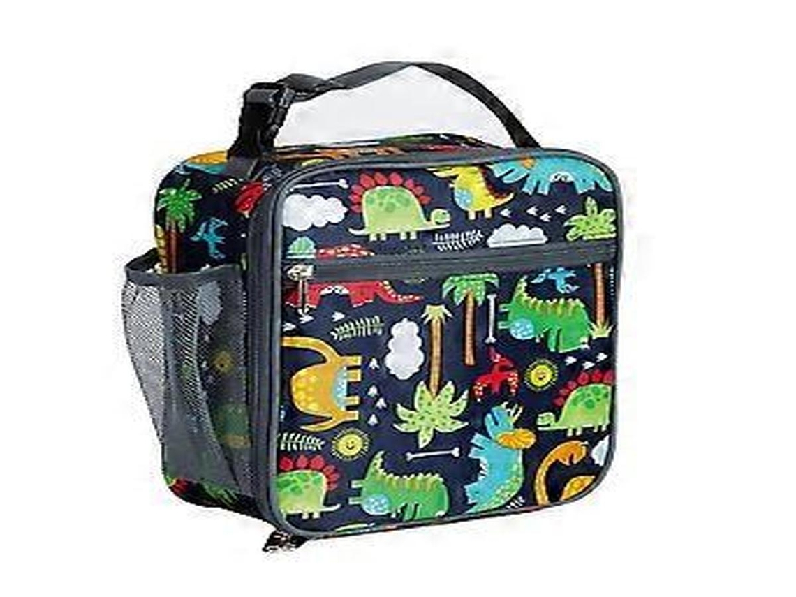 Lurelia Bolsa Térmica Para Almoço, Em Tecido Oxford, Resistente À Água, Reutilizável, Fácil De Limpar, Com Alça, Livre De Bpa, Cor Azul