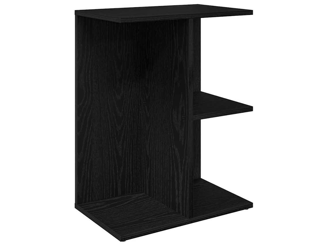 Bedside Table, Bedside Tables Vidaxl Preto Madeira Processada (n/a)