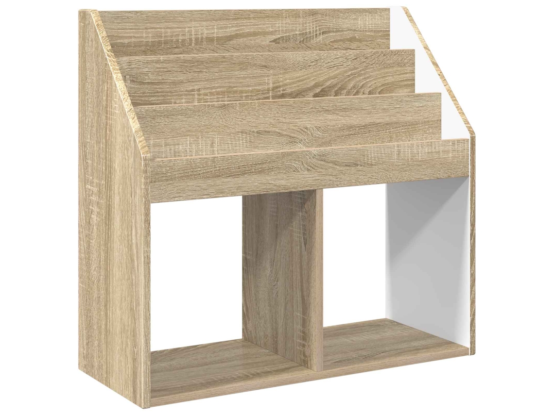 Conjunto 1 Estante Infantil Vidaxl Castanho Derivados De Madeira (72,5 X 29,5 X 69 Cm)