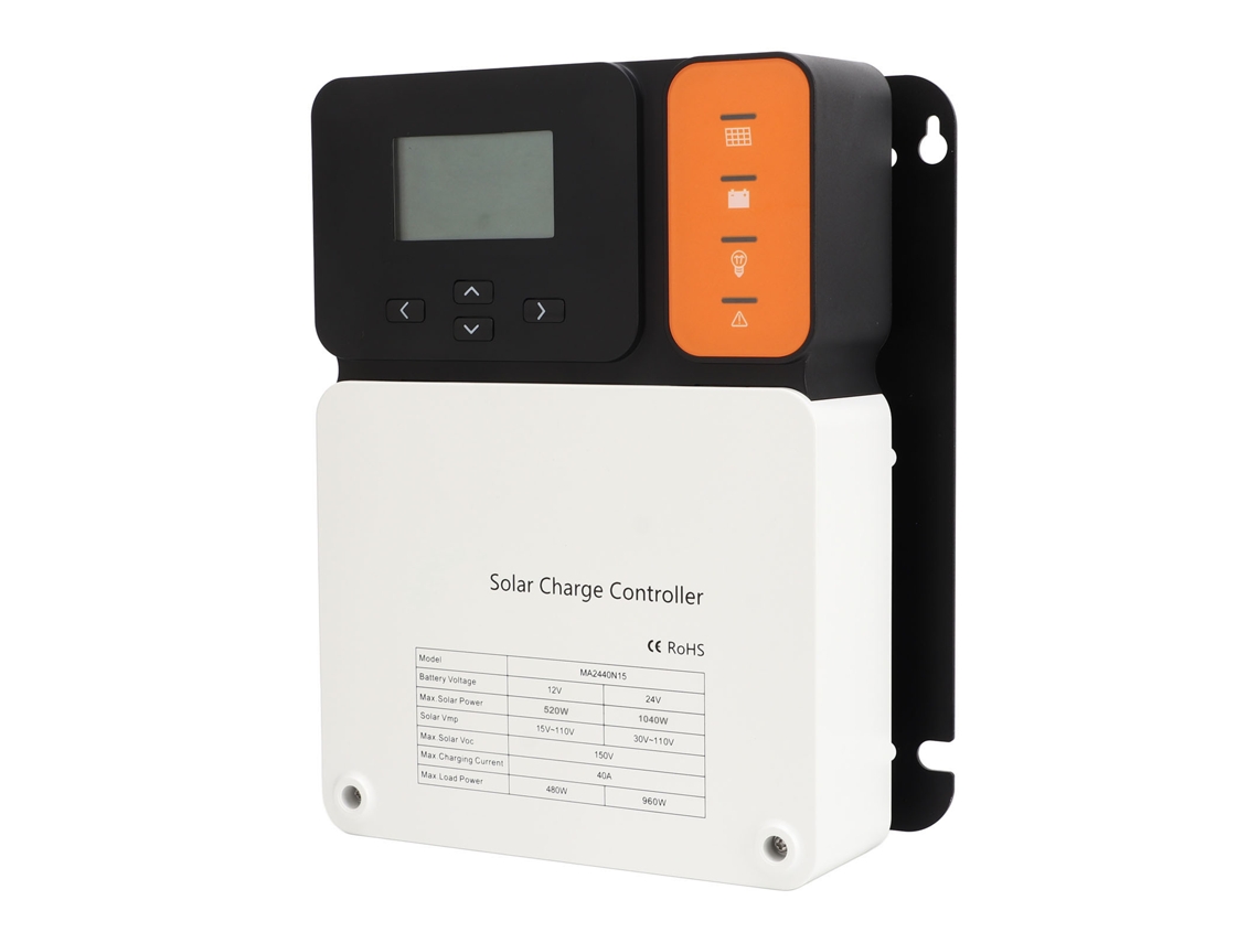 Laxiscreed Carregador Solar Mppt 40a Com Proteção De Sobrecarga E Alta Segurança