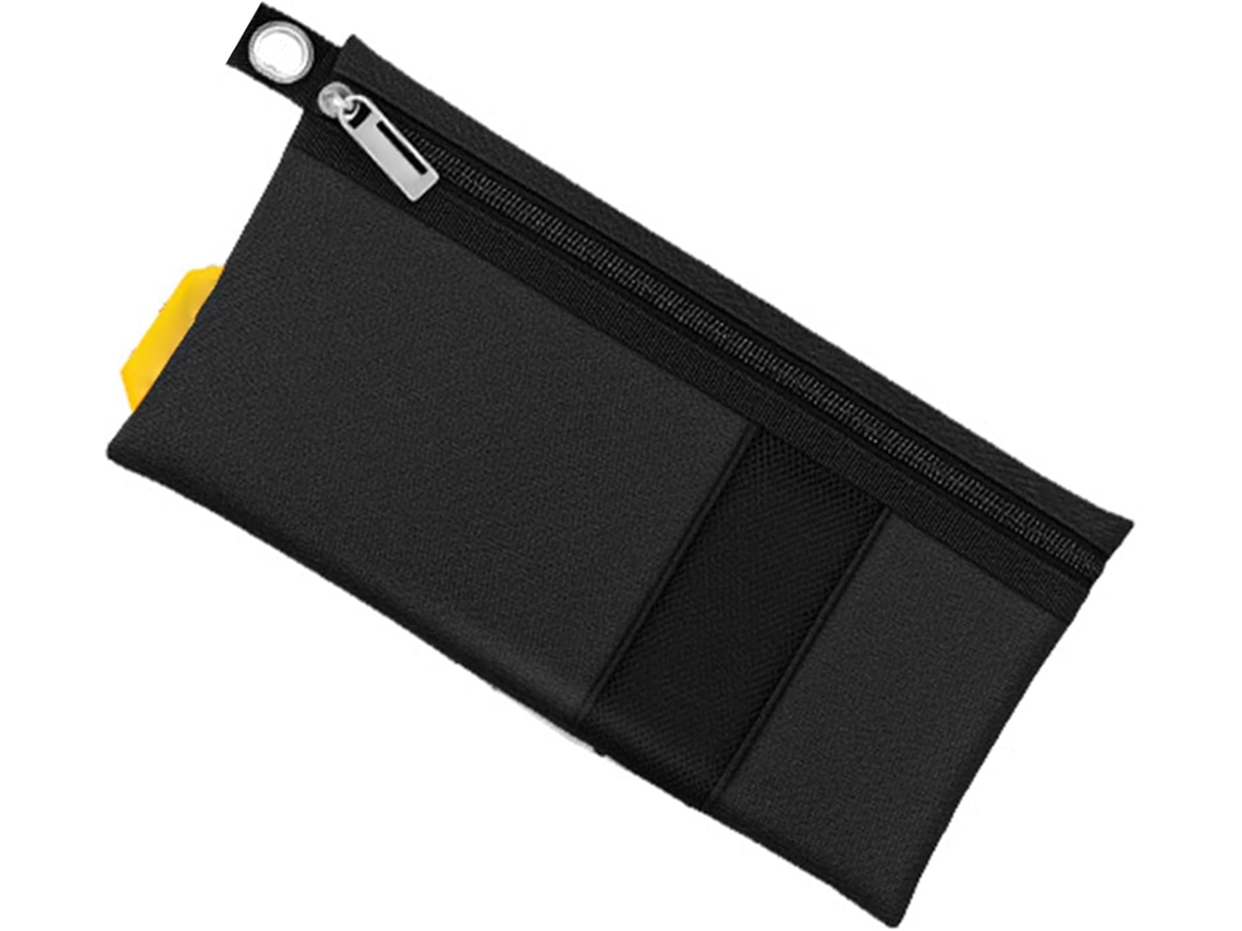 Bolsa para ferramentas em tecido resistente, com revestimento em lona, ideal para projetos mecânicos profissionais.