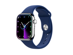 (azul) Pulseira Inteligente Com Tela Colorida De 2,04 Polegadas E Pulseira De Silicone, Compatível Com Chamadas Bluetooth.