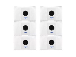 Conjunto De 6 Sacos Pó Para Aspirador Robô Deebot T20/t20max/t20pro/x1 Omni/t10 Omni/turbo . Tuotuo (substituição)