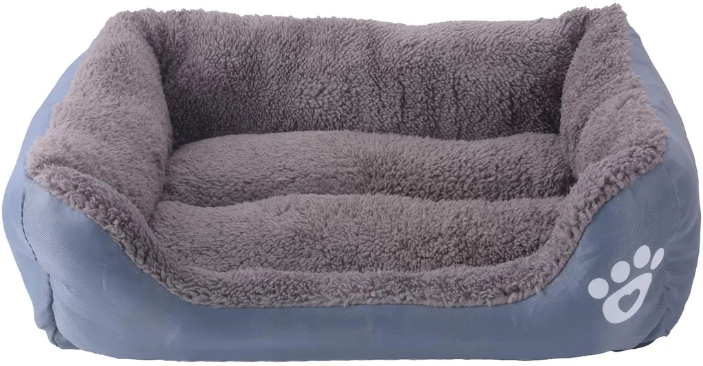 Cama Macia E Cães, Com Cobertor E Colchão, 43 X 32 Cm