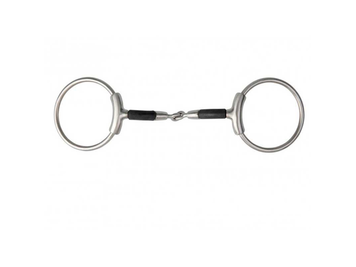 Brinco de Borracha Anatômico Pinchless Prateado 130 Mmmetalab