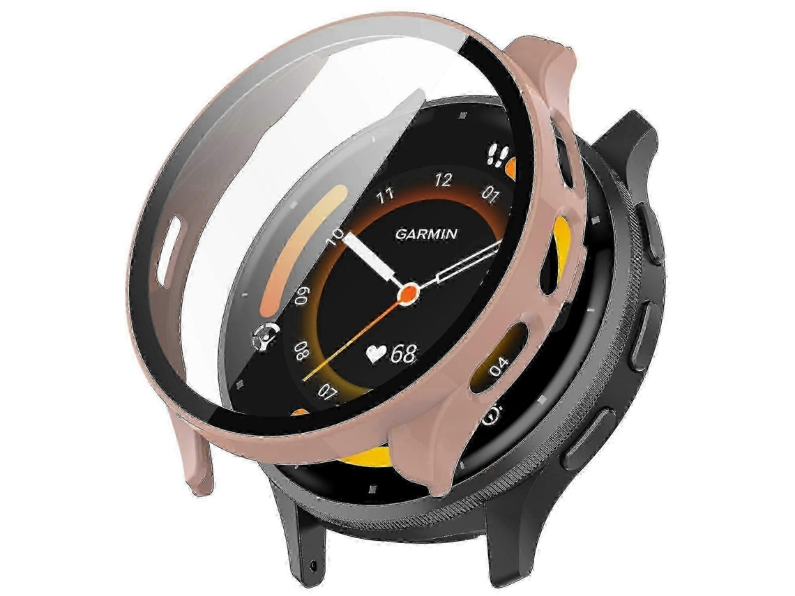 Protetor De Tela De Vidro Temperado E Capa Para O Smartwatch Garmin Venu 3 (2025)