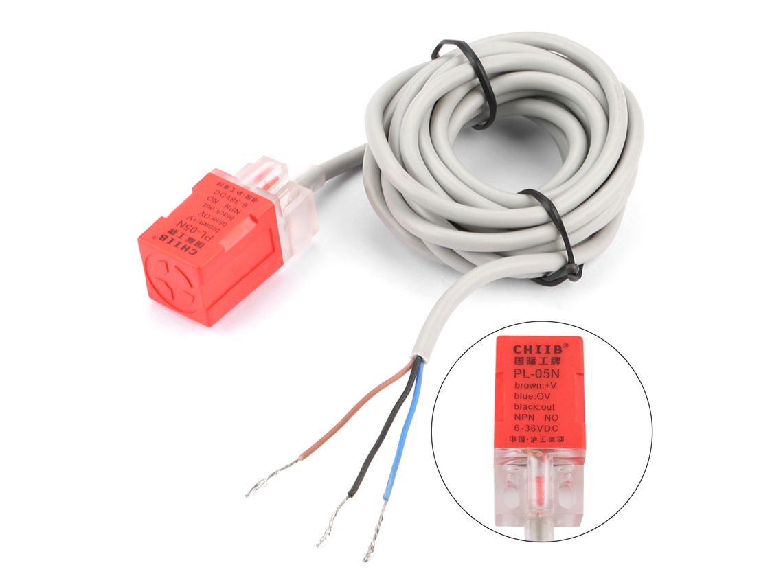 Sensor De Proximidade Pl-05n Npn 5mm Abs