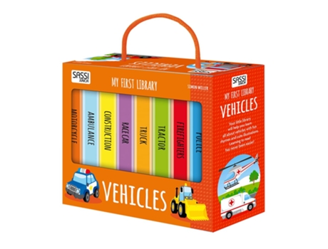 Livro MY FIRST LIBRARY VEHICLES de Simon Miller (Inglês)