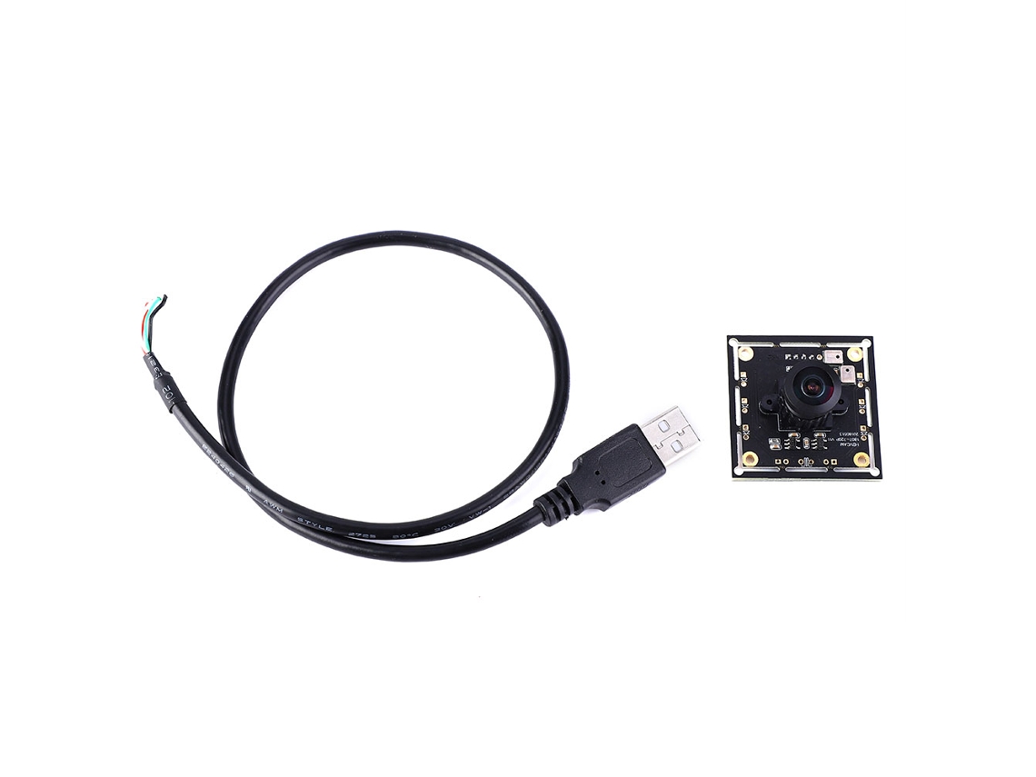 Câmera USB com Lente Grande Angular 160° 1MP OV9732 | S/MARCA