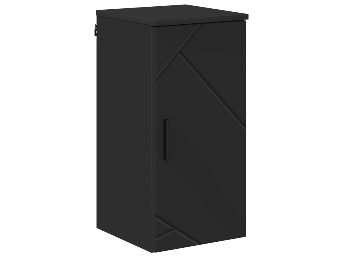 Armário de Banheiro Montado na Parede em Preto 30x31,5x61 cm MAISON EXCLUSIVE