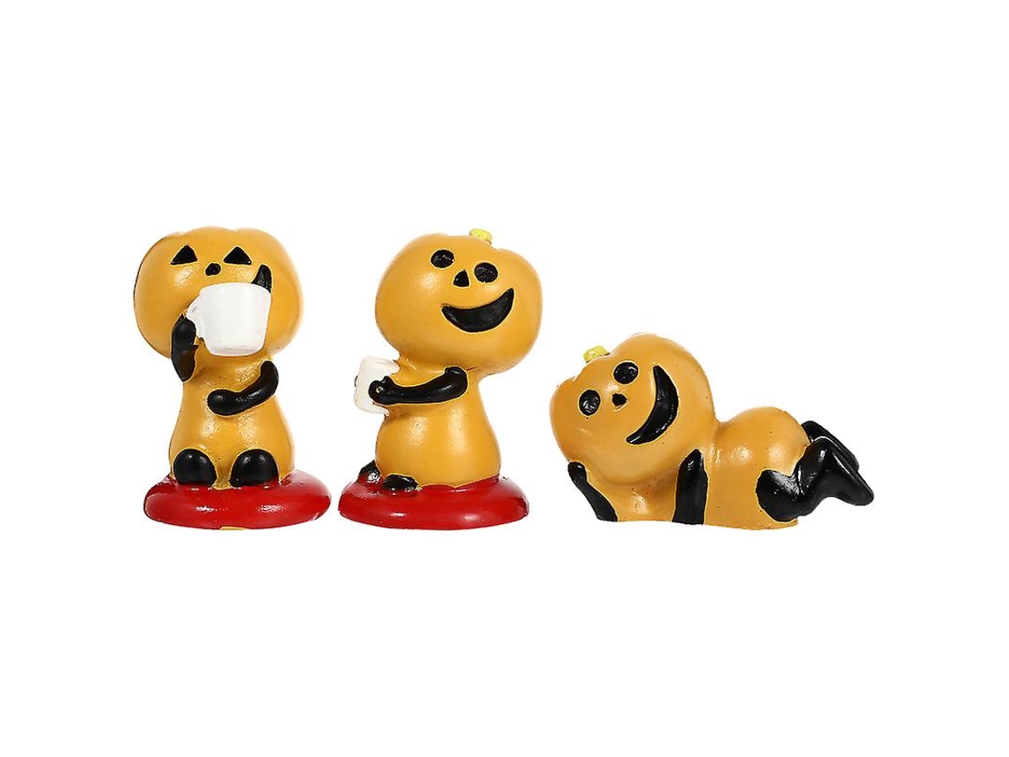 3 Peças de Micro Ornamentos de Paisagem de Halloween para Decorações de Halloween ALLINLESS
