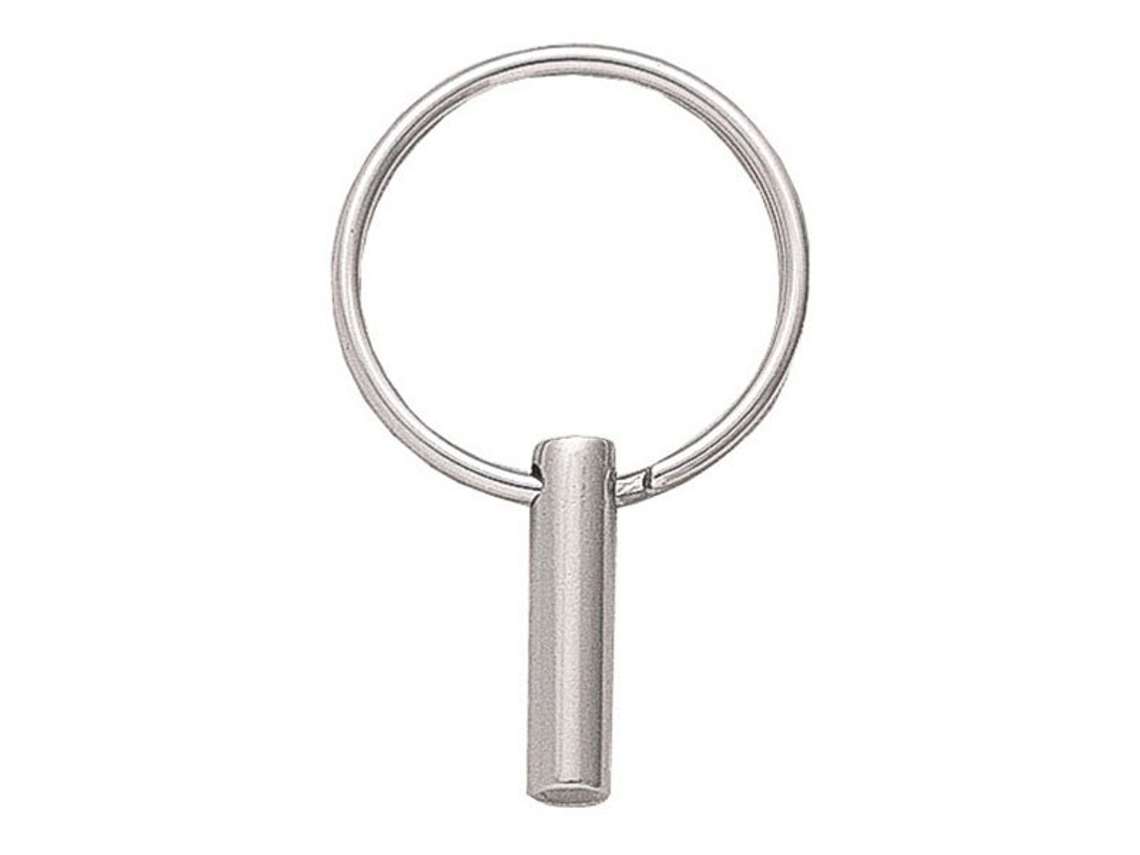 Pino Removível de Aço Inoxidável Prateado 6 X 25 Mmoem Marine