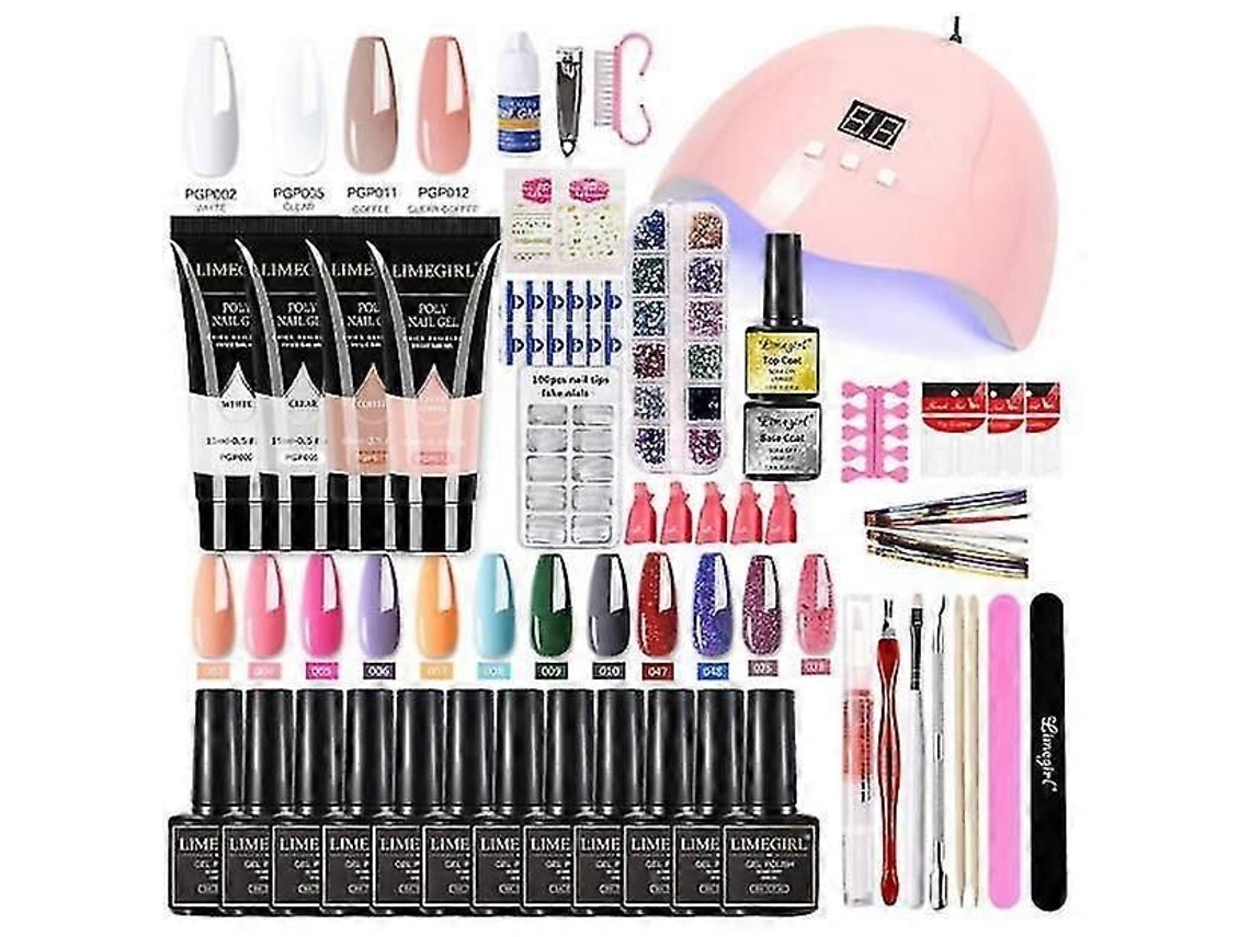2025 Nail Set 54w Uv Lamp For Manicure With Gel GOKOCO