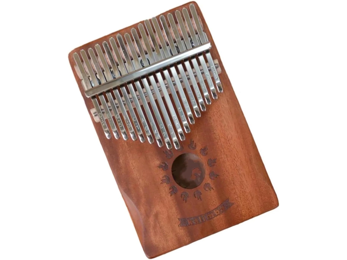 Teclas Do Instrumento De Teclado Kalimba Para Prática De Execução
