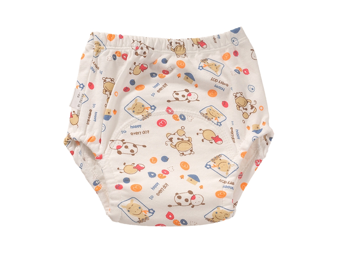 Mali calcinhas de Treinamento para Bebê Laváveis Algodão Respirável Fofas Potty Training S (10kg)