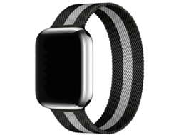 Bracelete Para Apple Watch 38/40/41/42mm Preto E Branco Cuich