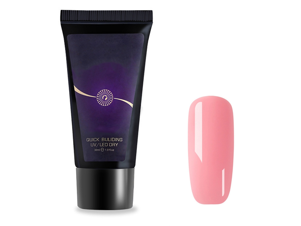 Gel De Extensão De Unhas Profissional Rápido Em Cristal 30ml 01 Gel Construtor Uv Para Manicure