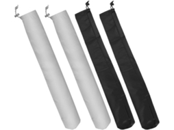 Capas para limpadores de para-brisa, 2 pares, poliéster, proteção impermeável