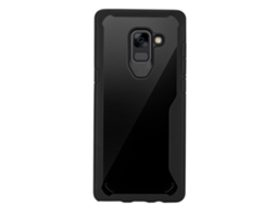 Capa Samsung A8 EOOCOO (Preta, Anti Queda)