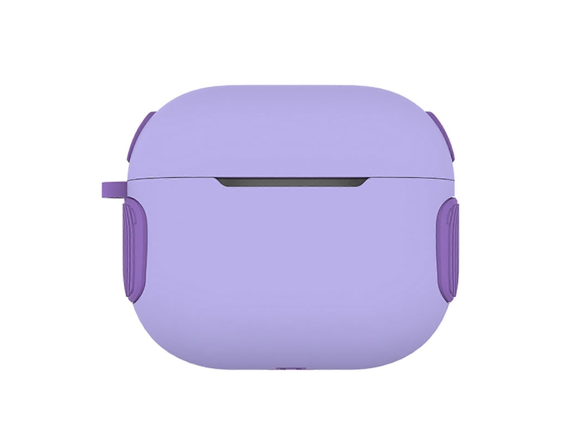 Capa para Fones de Ouvido 2 em 1 com Textura Fosca e Núcleos Contrastantes em PC + TPU para AirPods 3 GIECY
