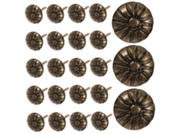 300 Peças Tachas Decorativas De Ferro Para Estofamento Móveis