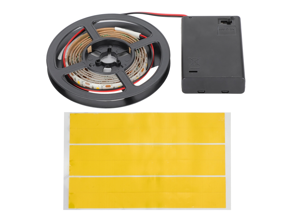 Rebe-tira Led De 1m 60led Ip65 Impermeável Iluminação Decorativa Para Lar Quarto Carro Casamento Festa